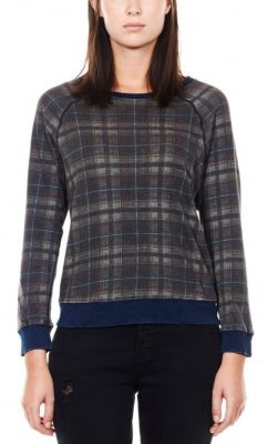 the letterman / undertow print sweatshirt