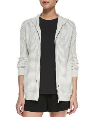 Thermal Zip-Front Hoodie