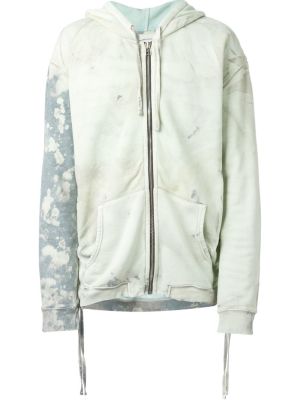 tie dye zip hoodie
