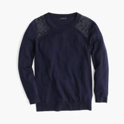 Tippi lace sweater
