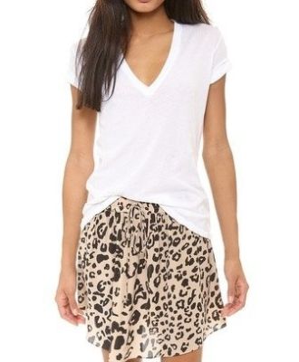 Tissue V Neck Tee