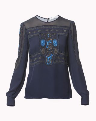 Tobie Crewneck Blouse