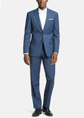 Trim Fit Wool Suit
