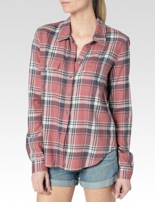 Trudy Shirt in Canyon Rose / Greystone Louisville