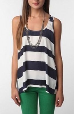 Tulip-Back Tank Top