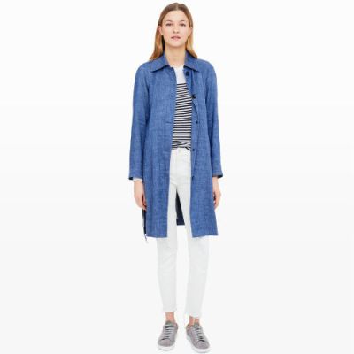 Tymber Denim Trench Coat