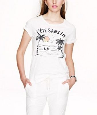 Vintage cotton boy tee in endless summer