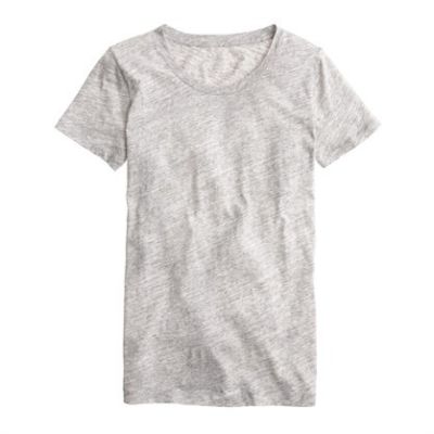 Vintage Cotton Tee in Heather Chrome
