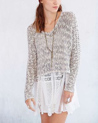 Virtual Insanity Cropped Sweater