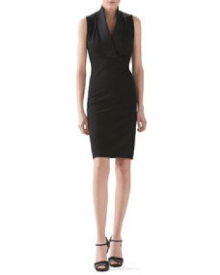Viscose Jersey And Silk Dress