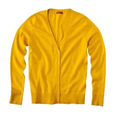V-Neck Cardigan Sweater