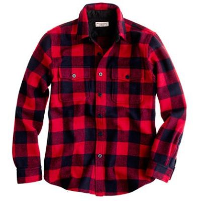 Wallace & Barnes Buffalo Check CPO Jacket