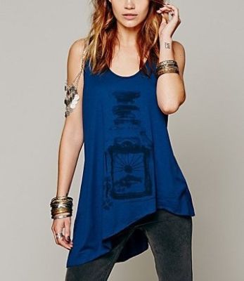 We The Free Waterfall Graphic Tank