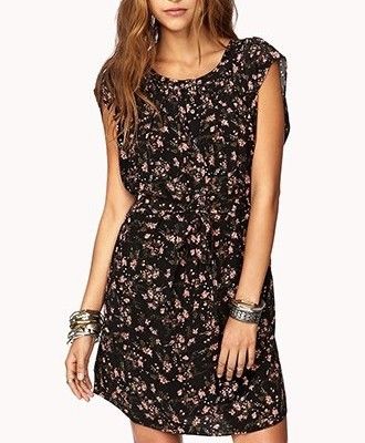 Whimsy Floral Shift Dress