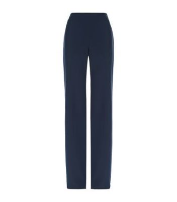 Wide Leg Cady Trousers