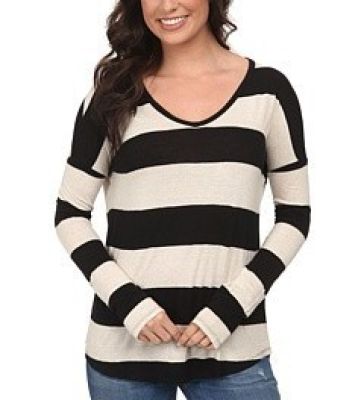 Wide Stripe Top