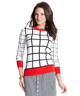 WINDOWPANE SWEATER