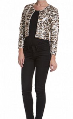 Winslow Leopard Sequin Jacket