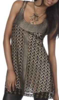 Women's Metallic Jacquard Dress