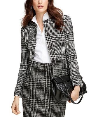 Wool Blend Boucle Jacket