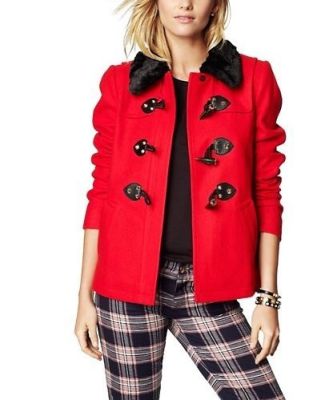 Wool Short Swing Coat