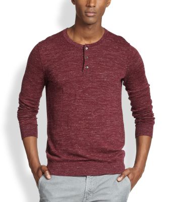 Wool/Linen Slub Henley