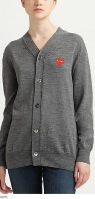 Worsted Wool V-Neck Sweater