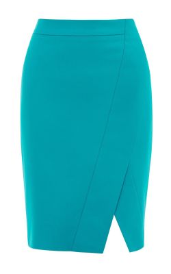 Wrap Pencil Skirt