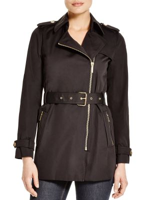 Zip Trench Coat