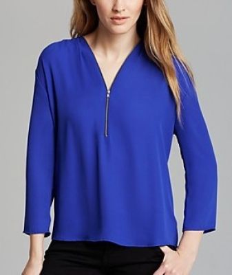 Zipper Blouse