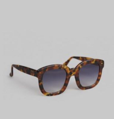 Emmanuelle Khanh - Mottled Brown Sunglasses