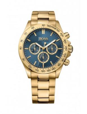 Hugo Boss - 1513340 Ikon Sport 44mm Gold Watch