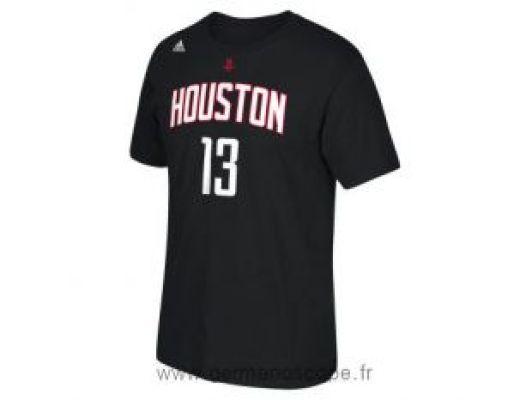 NBA - Houston Rockets James Harden NBA Player T-Shirt Black