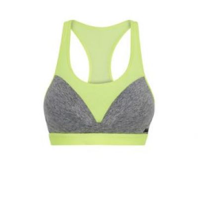 Undiz - Grey Laced Sports Bra