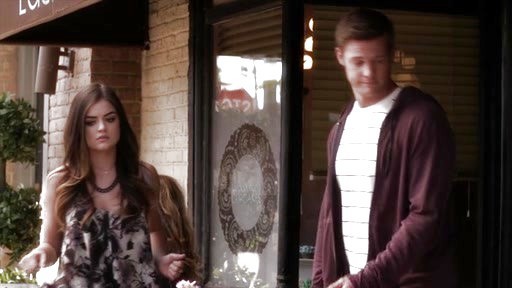 Aria Montgomery's T-Stella Tank Top on Pretty Little Liars