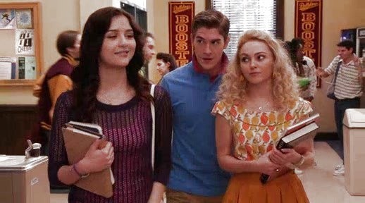 Carrie Bradshaw's Cool With Me Top in Citrus on The Carrie Diaries