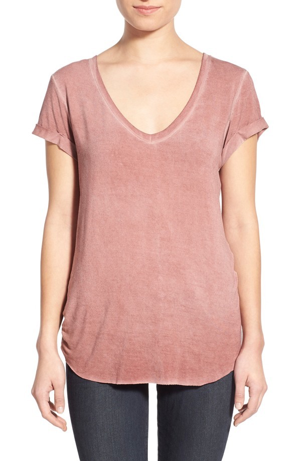 'Charlie' V-Neck Tee