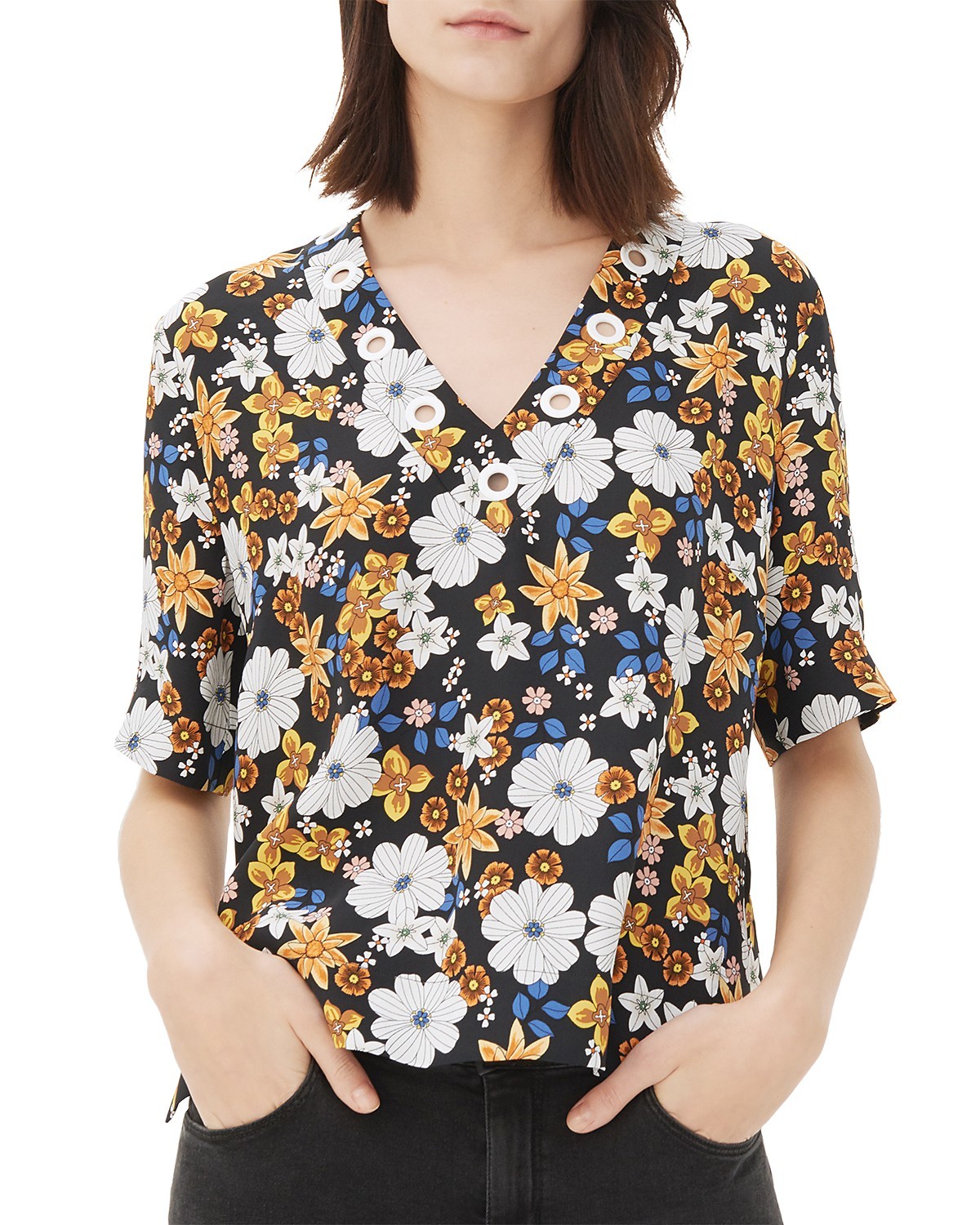 Ekin Floral Printed Top