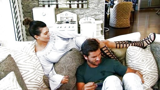 Kourtney Kardashian's Gladiator - Tall Gladiator Sandal  at Footnotesonline Women's Designer Shoes on Keeping Up With The Kardashians