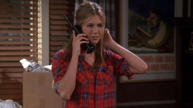 Rachel Green's Plaid Flannel Shirt - Friends