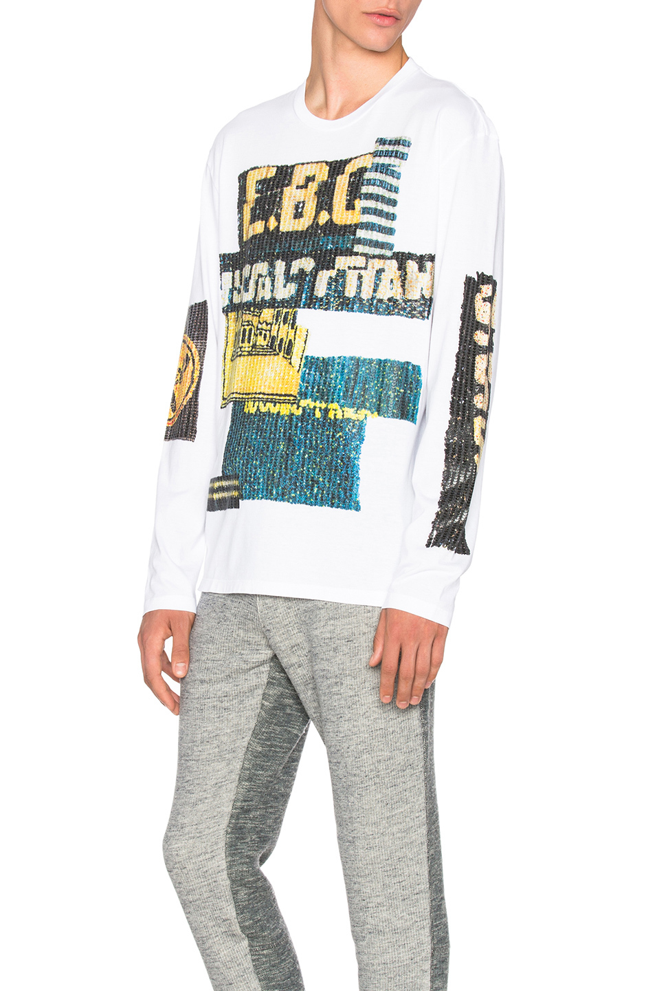 Sequin Graphic Print Tee