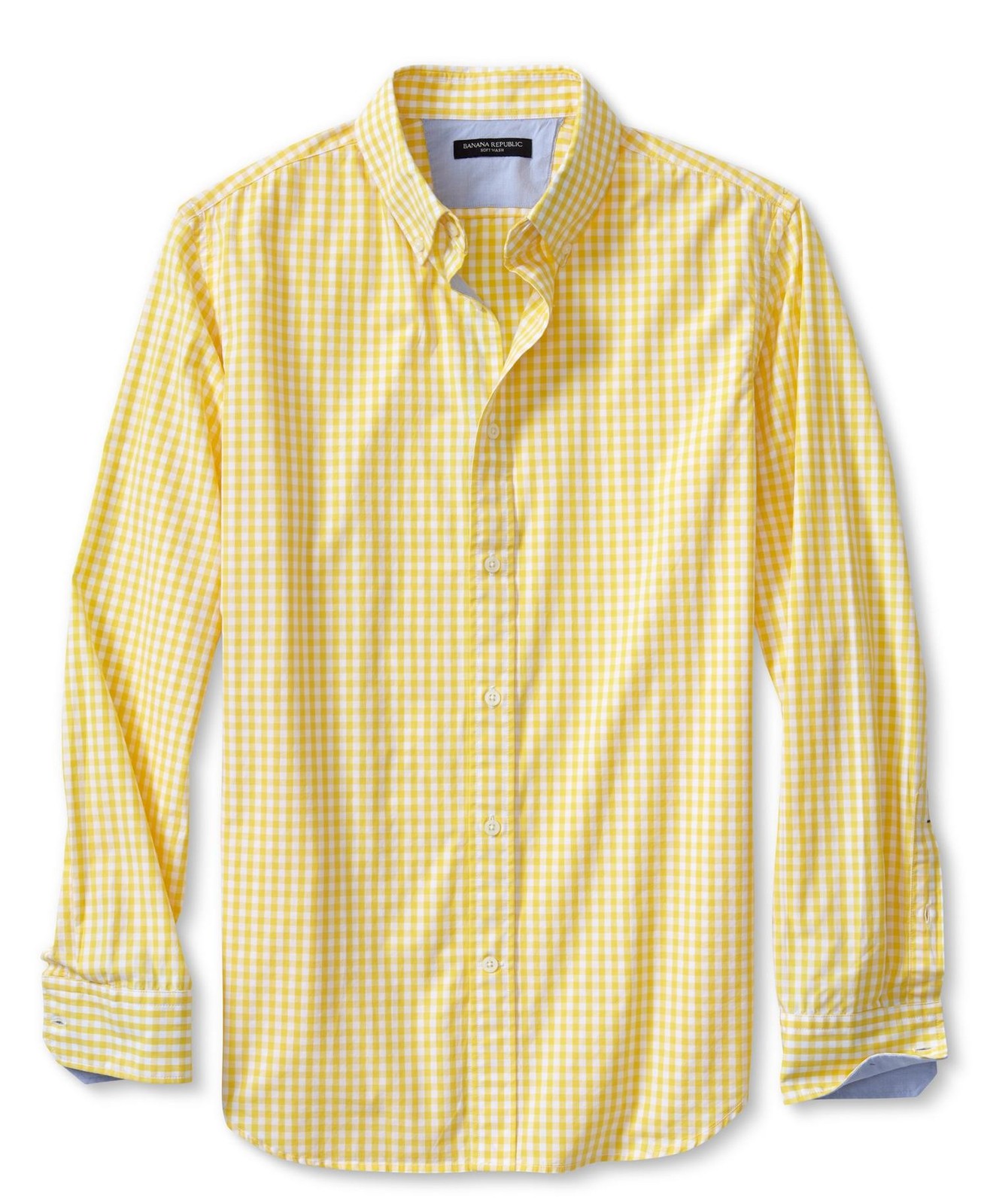 Soft Wash Gingham Shirt