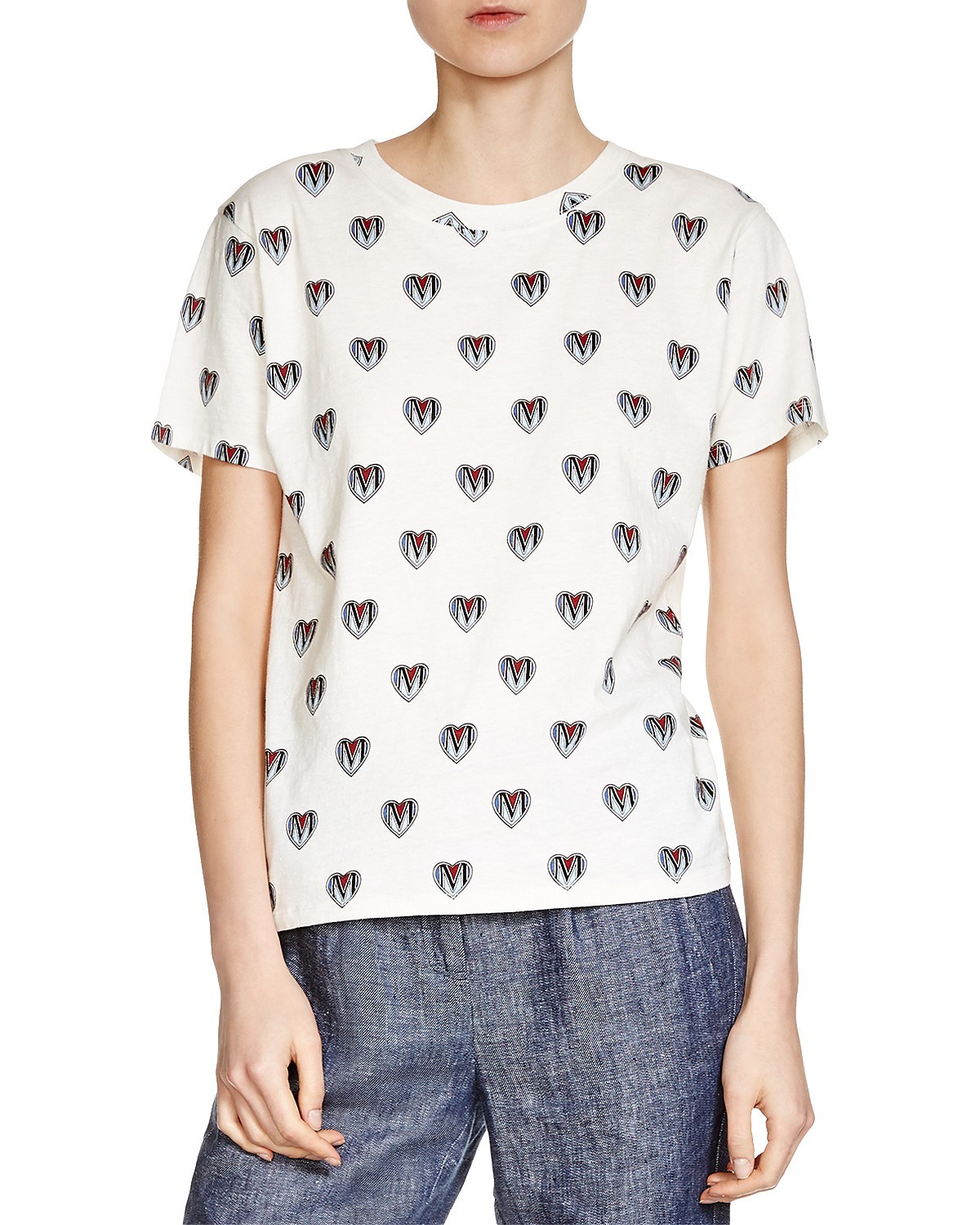 Timing Printed Tee