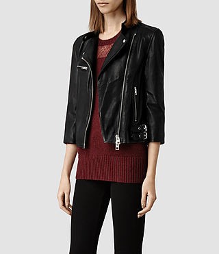 Turne Leather Biker Jacket