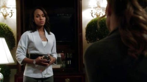 Abby Whelan's Belted Kimono Jacket on Scandal