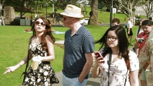 Haley Dunphy's Bow-Back Romper on Modern Family