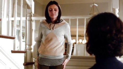April Carver's Colorblock Hoodie on Chasing Life