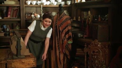 Belle 's Embellished Collar Shirt on Once Upon A Time 