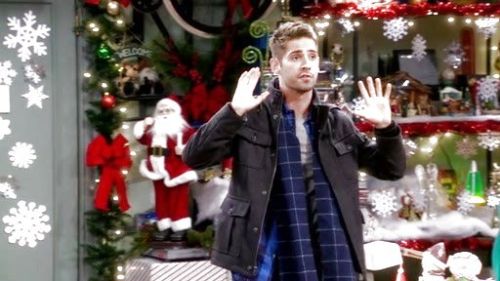 Ben Wheeler's Wool Scarf on Baby Daddy