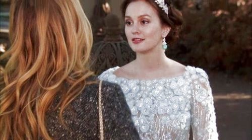 Blair Waldorf's Arielle Crystal Leaves Headband on Gossip Girl